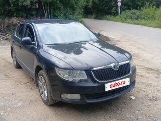 2012 Skoda Superb II, чёрный, 920000 рублей, вид 1