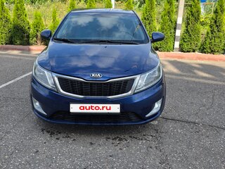 2015 Kia Rio 6-speed III, синий, 880000 рублей, вид 1