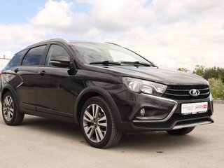 2017 Lada (ВАЗ) Vesta SW Cross I, чёрный, 1002660 рублей, вид 3