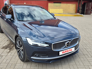 2021 Volvo S90 II Рестайлинг, синий, 3700000 рублей, вид 1