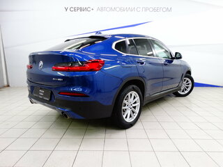 2020 BMW X4 20i II (G02), синий, 3919000 рублей, вид 3