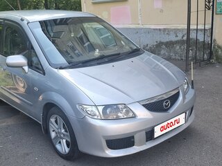 2003 Mazda Premacy I (CP), серебристый, 420000 рублей, вид 3
