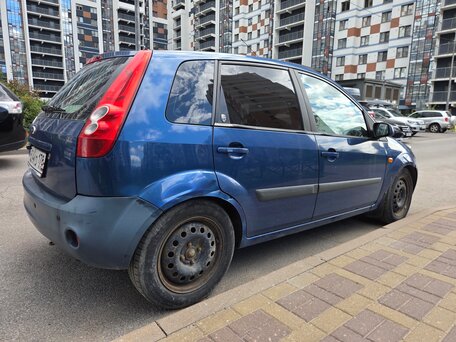 2008 Ford Fiesta Mk5, синий, 279000 рублей, вид 4