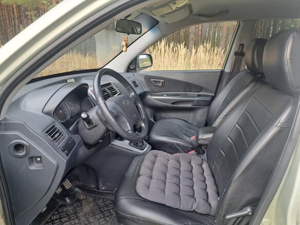 2008 Hyundai Tucson I, серебристый, 530000 рублей - вид 11