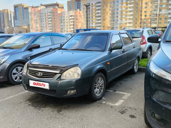 2008 Lada (ВАЗ) Priora I, синий, 200000 рублей - вид 1