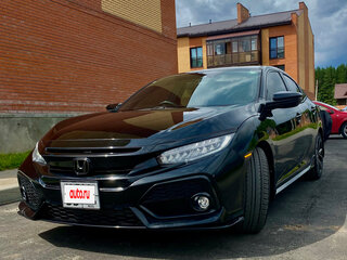 2019 Honda Civic X, чёрный, 1940000 рублей, вид 4