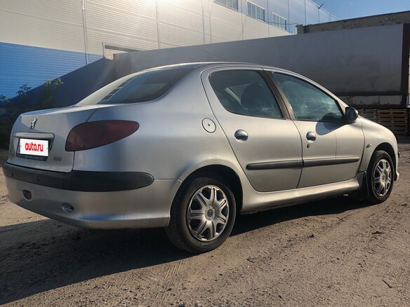 2008 Peugeot 206, серебристый - вид 5