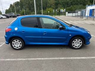 2006 Peugeot 206, синий, 250000 рублей, вид 2