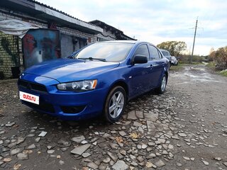 2008 Mitsubishi Lancer X, синий, 550000 рублей, вид 1