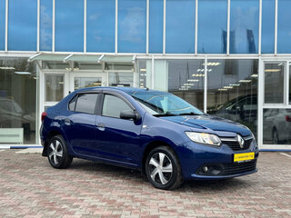 2018 Renault Logan II, синий, 738000 рублей, вид 2