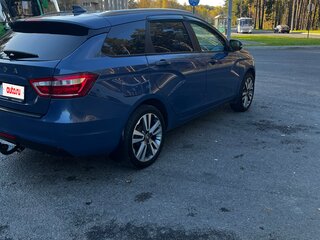 2019 Lada (ВАЗ) Vesta SW I, синий, 1100000 рублей, вид 5