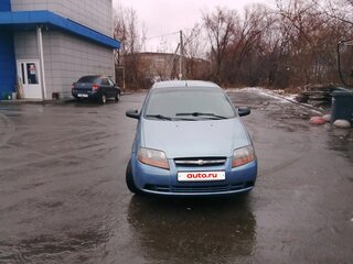 2007 Chevrolet Aveo I, синий, 210000 рублей, вид 1
