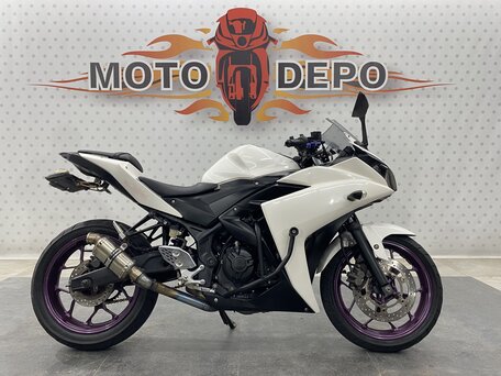 2015 Yamaha YZF-R25, белый, 320000 рублей, вид 1