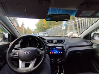 2012 Kia Rio III, белый, 595000 рублей, вид 3