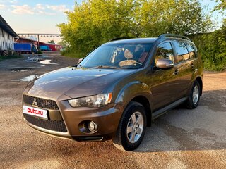 2010 Mitsubishi Outlander II Рестайлинг, коричневый, 1159000 рублей, вид 1