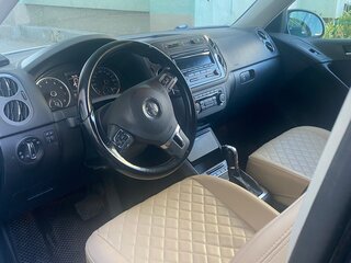 2014 Volkswagen Tiguan I Рестайлинг, чёрный, 1100000 рублей, вид 5