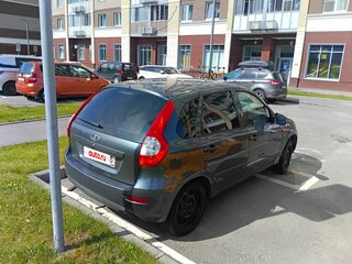 2015 Lada (ВАЗ) Kalina II, серебристый, 375000 рублей, вид 4