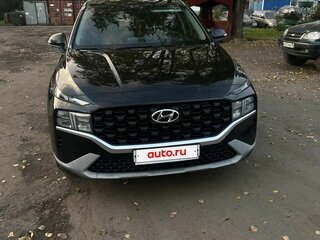 2021 Hyundai Santa Fe IV Рестайлинг, чёрный, 3350000 рублей, вид 2