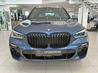 2019 BMW X5 30d IV (G05/G18), синий, 5550000 рублей, вид 2