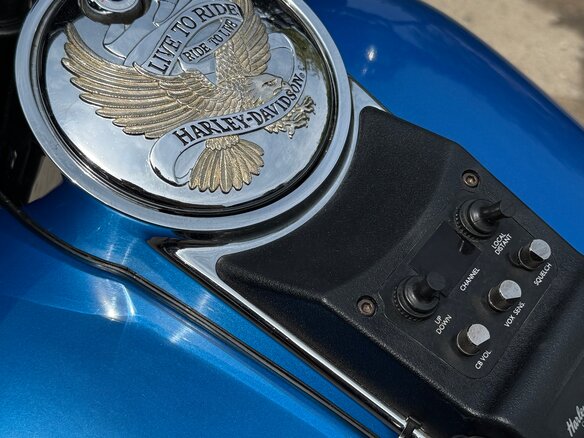 1997 Harley-Davidson Electra Glide, синий, 820000 рублей - вид 11