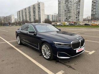 2021 BMW 7 серии Long 730Ld xDrive VI (G11/G12) Рестайлинг, синий, 5800000 рублей, вид 3