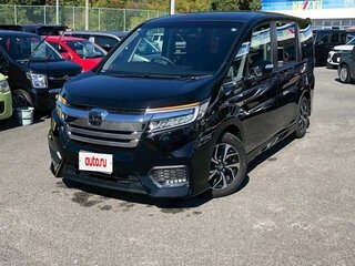 2018 Honda Stepwgn Spada V Рестайлинг, чёрный, 1630000 рублей, вид 2