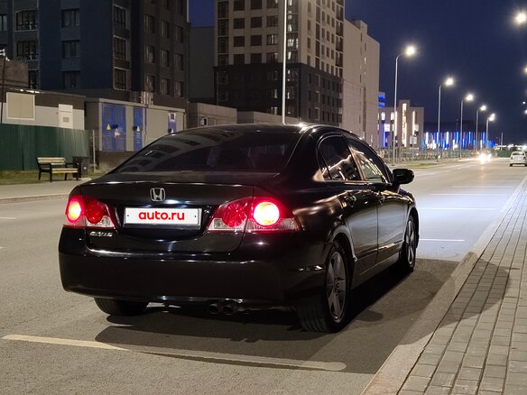 2007 Honda Civic VIII, чёрный, 695000 рублей - вид 8