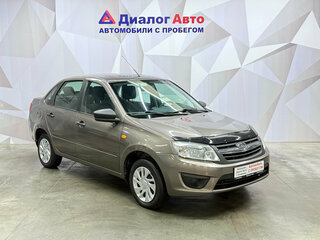 2016 Lada (ВАЗ) Granta I, коричневый, 570000 рублей, вид 3