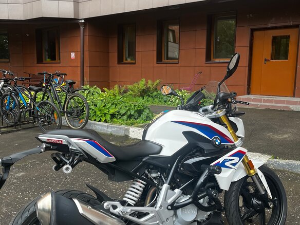 2017 BMW G 310 R, белый, 329000 рублей - вид 16