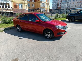 2020 Lada (ВАЗ) Granta I Рестайлинг, красный, 790000 рублей, вид 4
