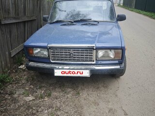 2006 Lada (ВАЗ) 2107, синий, 180000 рублей, вид 1