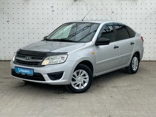 2016 Lada (ВАЗ) Granta I, серебристый, 639000 рублей, вид 1