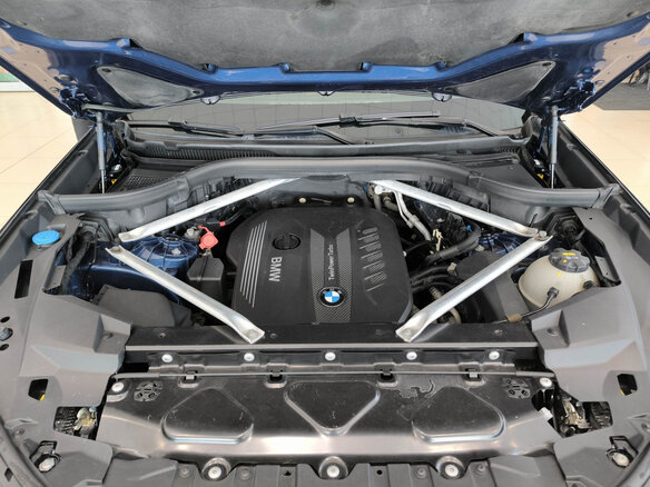 2019 BMW X5 30d IV (G05/G18), синий, 5300000 рублей - вид 8