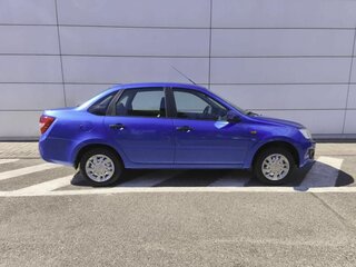 2017 Lada (ВАЗ) Granta I, синий, 590000 рублей, вид 4