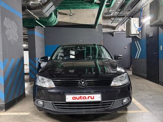 2013 Volkswagen Jetta VI, чёрный, 970000 рублей, вид 1