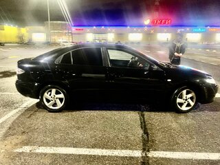 2003 Mazda 6 I (GG), чёрный, 420000 рублей, вид 1