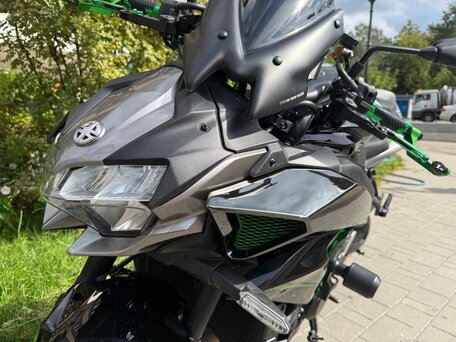 2020 Kawasaki Z H2, чёрный, 1280000 рублей, вид 4