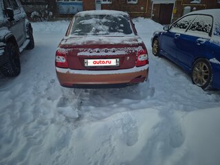 2010 Lada (ВАЗ) Priora I, красный, 160000 рублей, вид 4