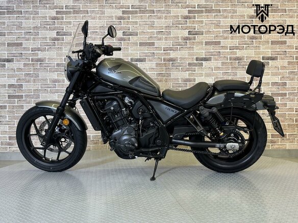 2023 Honda CMX 1100 Rebel, серый, 1116000 рублей - вид 2