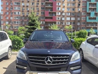 2014 Mercedes-Benz M-Класс 350 CDI III (W166), синий, 2550000 рублей, вид 1