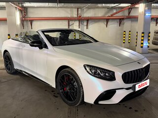 2018 Mercedes-Benz S-Класс AMG 63 AMG III (W222, C217) Рестайлинг, белый, 23000000 рублей, вид 4