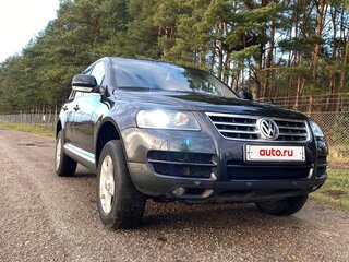 2005 Volkswagen Touareg I, чёрный, 665000 рублей, вид 3