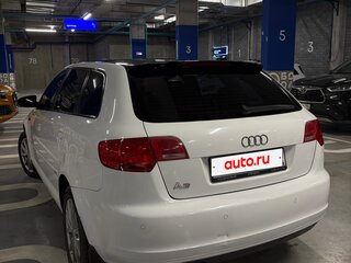 2007 Audi A3 II (8P) Рестайлинг 1, белый, 750000 рублей, вид 4