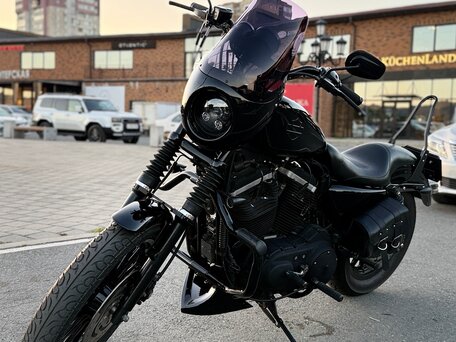 2007 Harley-Davidson Sportster 1200, чёрный, 900000 рублей, вид 1