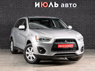 2013 Mitsubishi ASX I Рестайлинг, серебристый, 1300000 рублей, вид 3