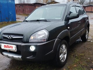 2008 Hyundai Tucson I, зелёный, 850000 рублей, вид 2