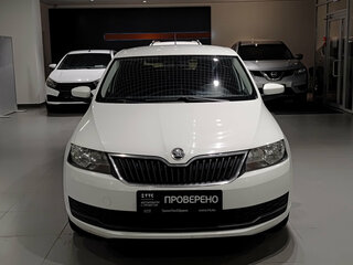 2019 Skoda Rapid I Рестайлинг, белый, 1047000 рублей, вид 2