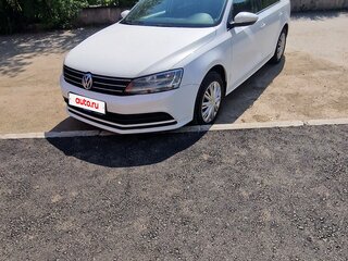 2015 Volkswagen Jetta VI Рестайлинг, белый, 1150000 рублей, вид 1