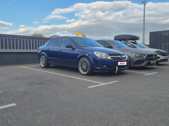 2008 Opel Astra H Рестайлинг, синий, 725000 рублей - вид 2