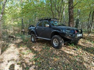 2007 Mitsubishi L200 IV, чёрный, 1600000 рублей, вид 2